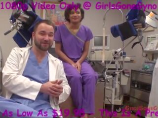 Ebony stunner Jackie Banes Examined By medical man Tampa & Doctor Rose At GirlsGoneGyno&period;com