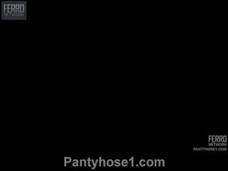 Disoluto sexo vídeo vid featuring impactante rosa, leila, clara trajo por pantyhose1