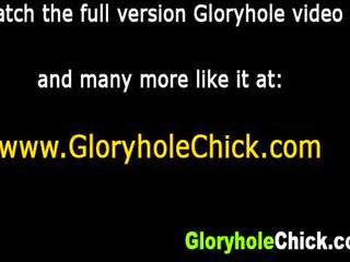 Sperma guzzling gloryhole