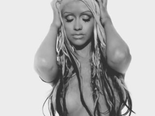 Christina aguilera disrobed: 